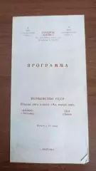 1981 Колос Полтава - СКА Львів