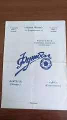1987 Ворскла Полтава - Чайка Севастополь (опис)