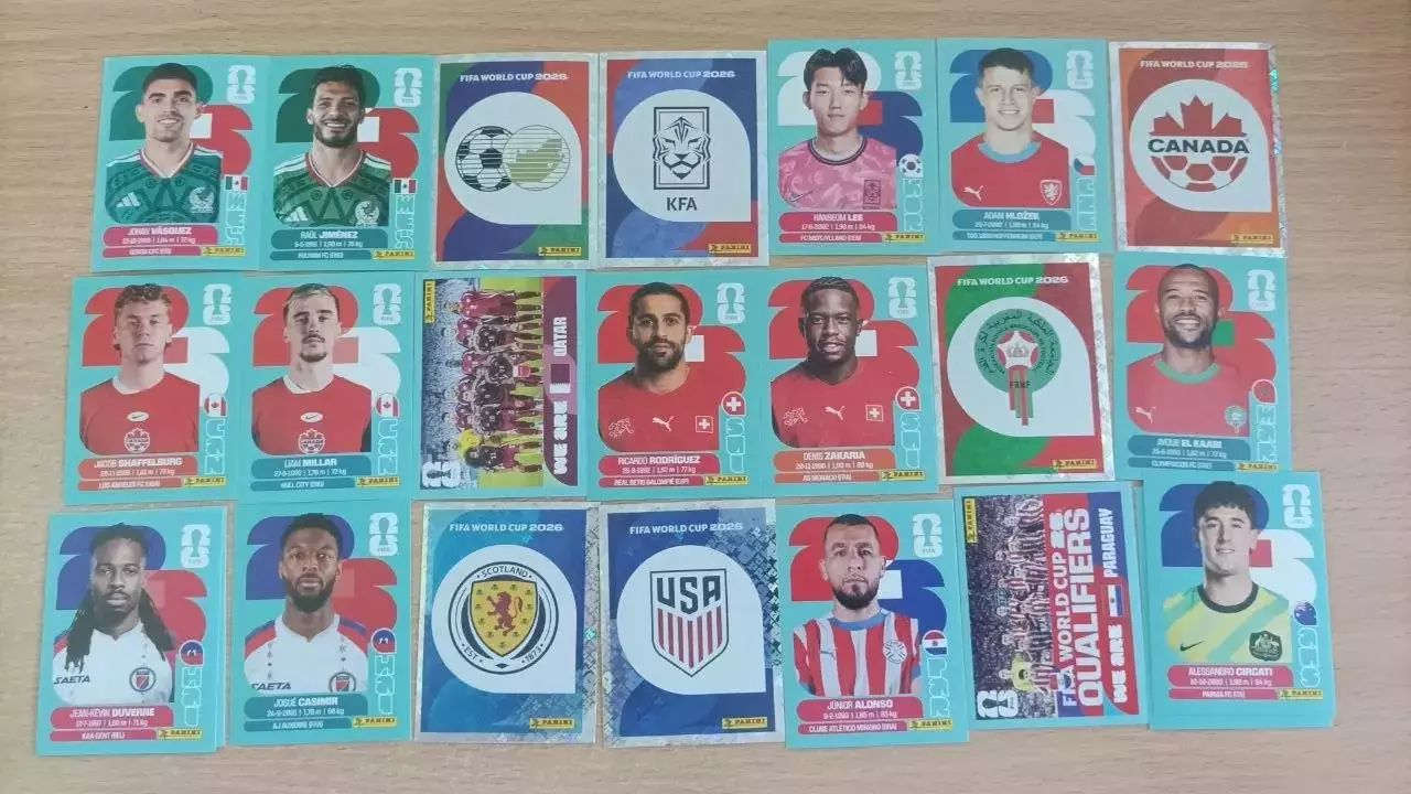Стікери Panini FIFA World Cup 2026. Standard Edition