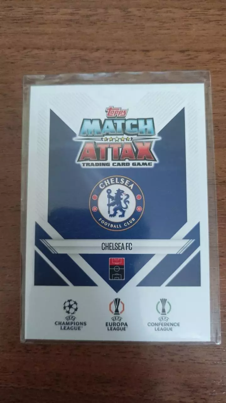 Nicolas Jackson (Chelsea, Topps Match attax 2024/25 UEFA Club Competitions) 1
