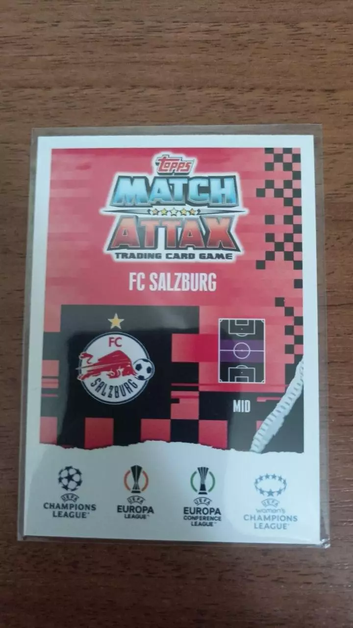 Oscar Gloukh (Red Bull, Topps Champions League Match attax extra 2023/24) 1