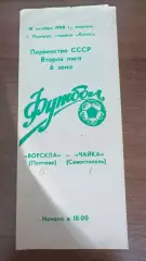1988 Ворскла Полтава - Чайка Севастополь