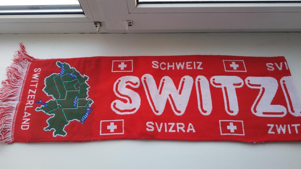 Шарф Швейцария односторонний 1