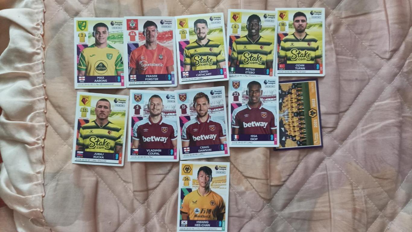 Premier league 2022/23. Panini 1