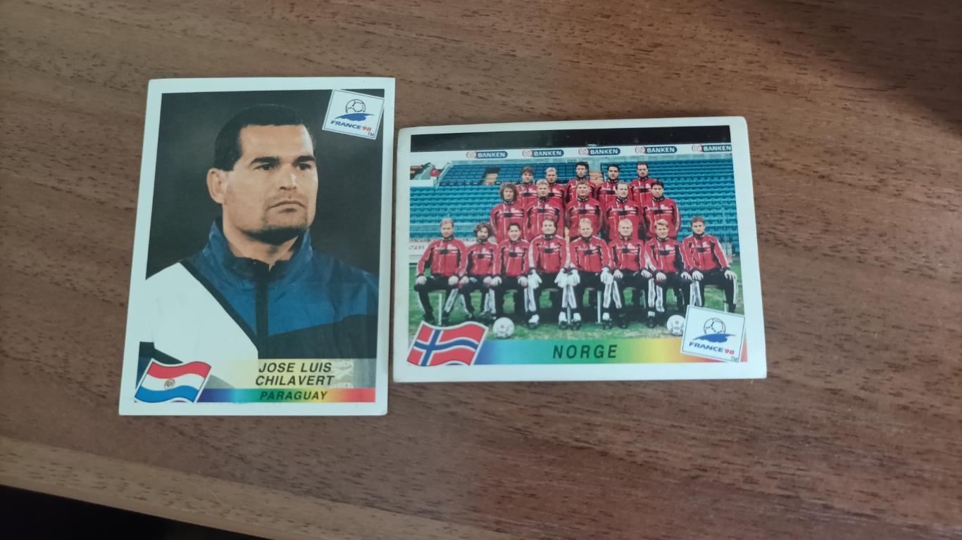 Panini FIFA World Cup France 1998 #67, 265