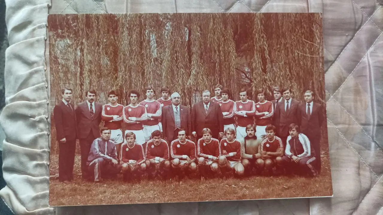 Фото. Днепр Днепропетровск Чемпион СССР 1983