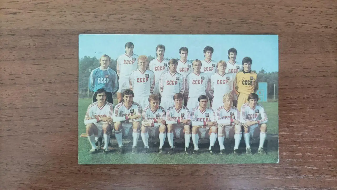Календарик Сборная СССР 1989 год