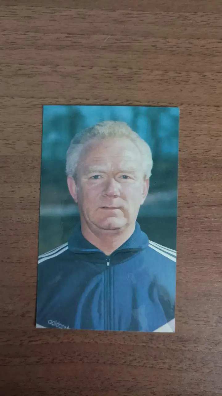 Календарик 1990 Валерий Лобановский (Динамо Киев)