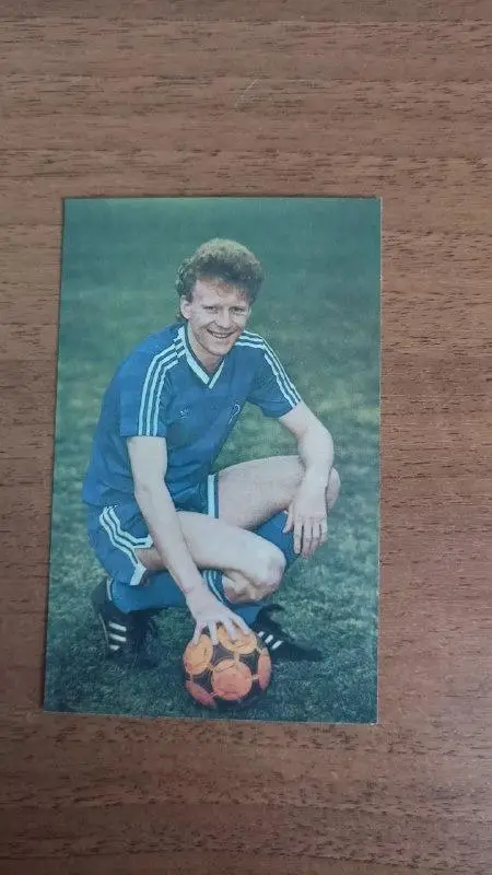 Календарик 1990 Олег Кузнецов (Динамо Киев)