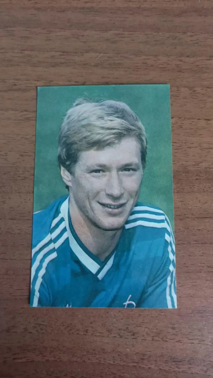 Календарик 1990 Алексей Михайличенко (Динамо Киев)