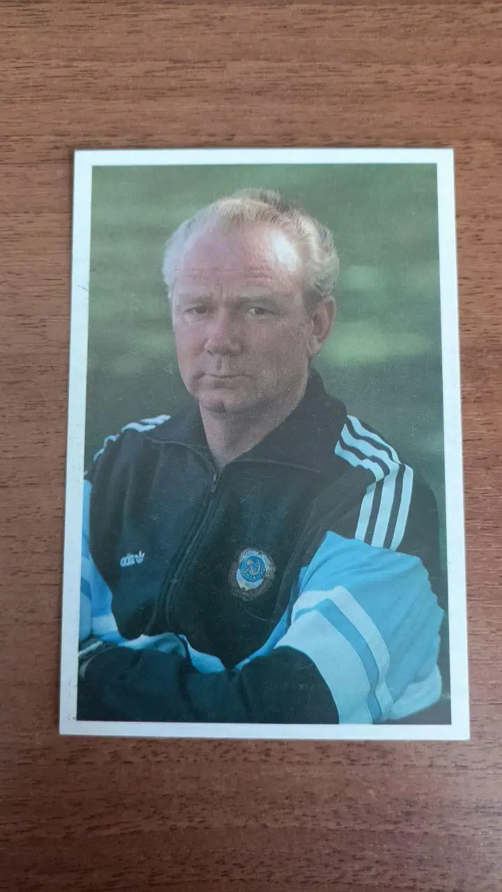 Календарик Валерий Лобановский (Динамо Киев) 1990