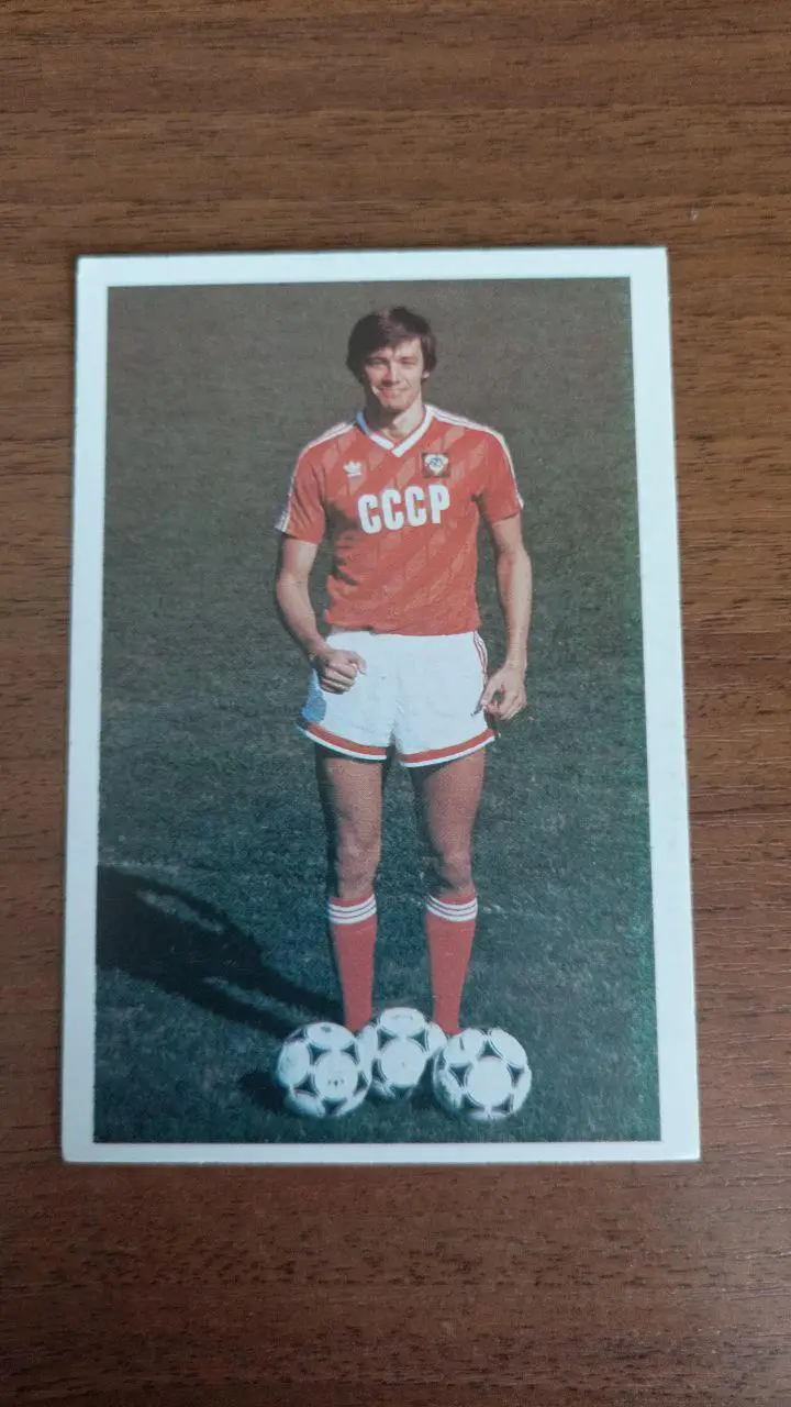 Календарик Владимир Лютый (Днепр Днепропетровск) 1990