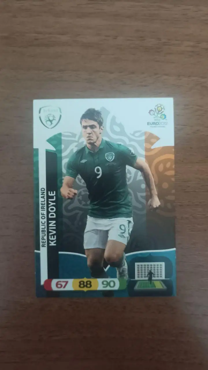 Карточка Panini Евро 2012. Ирландия Kevin Doyle
