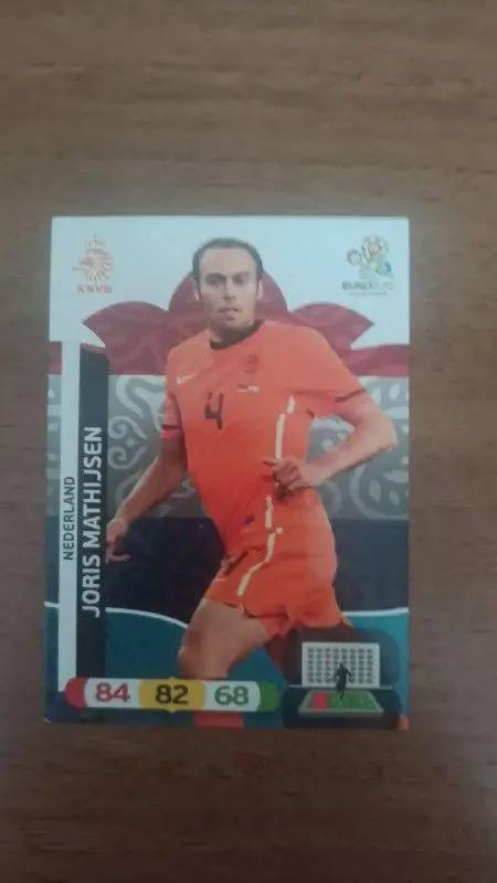 Карточка Panini Евро 2012. Голландия Joris Mathijsen