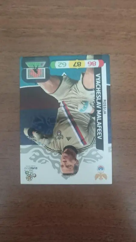 Карточка Panini Евро 2012. россия вячеслав малафеев