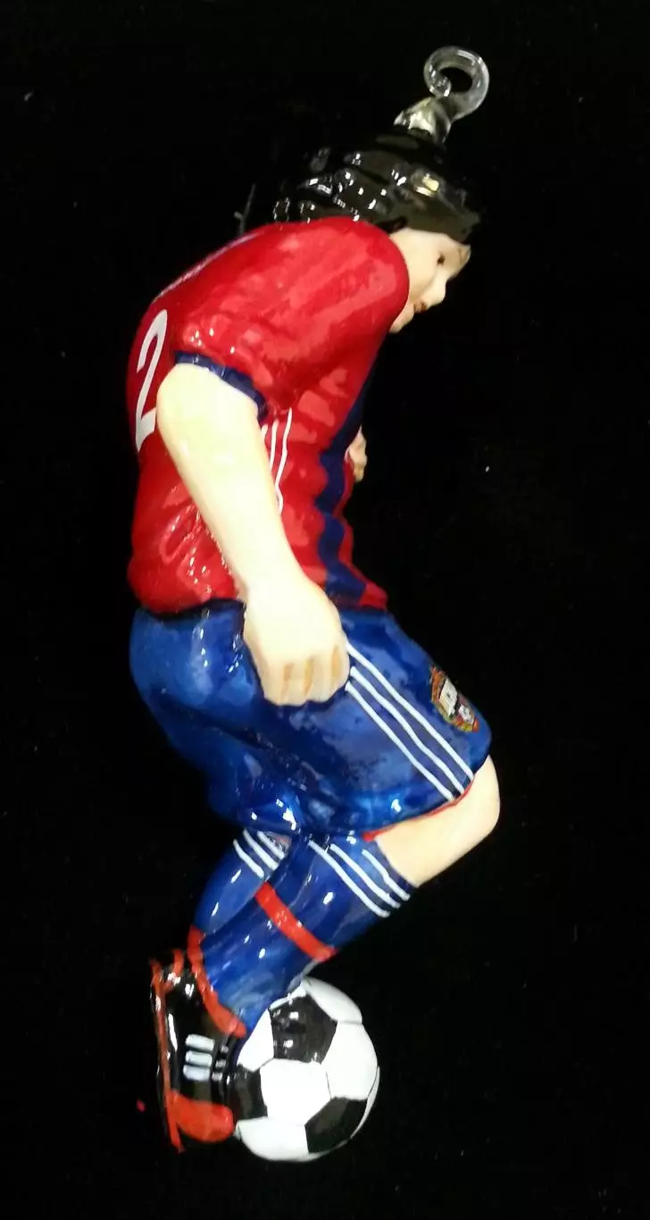 Елочные украшения в подарочной коробке. Футболисты ЦСКА. 3