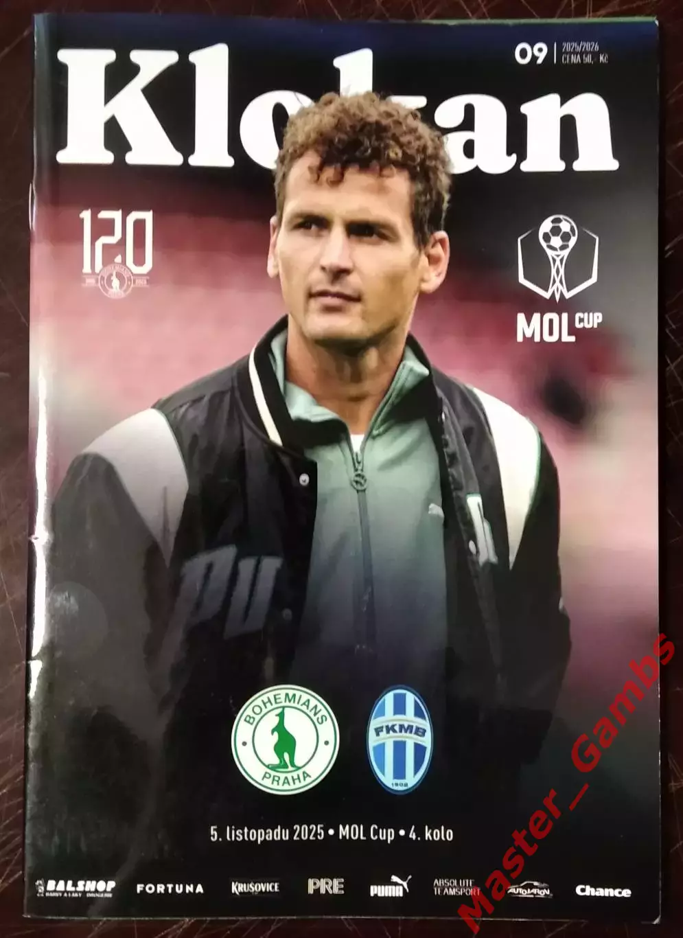 Богемианс Прага - ФК Млада Болеслав 2025/2026 кубок 1/8