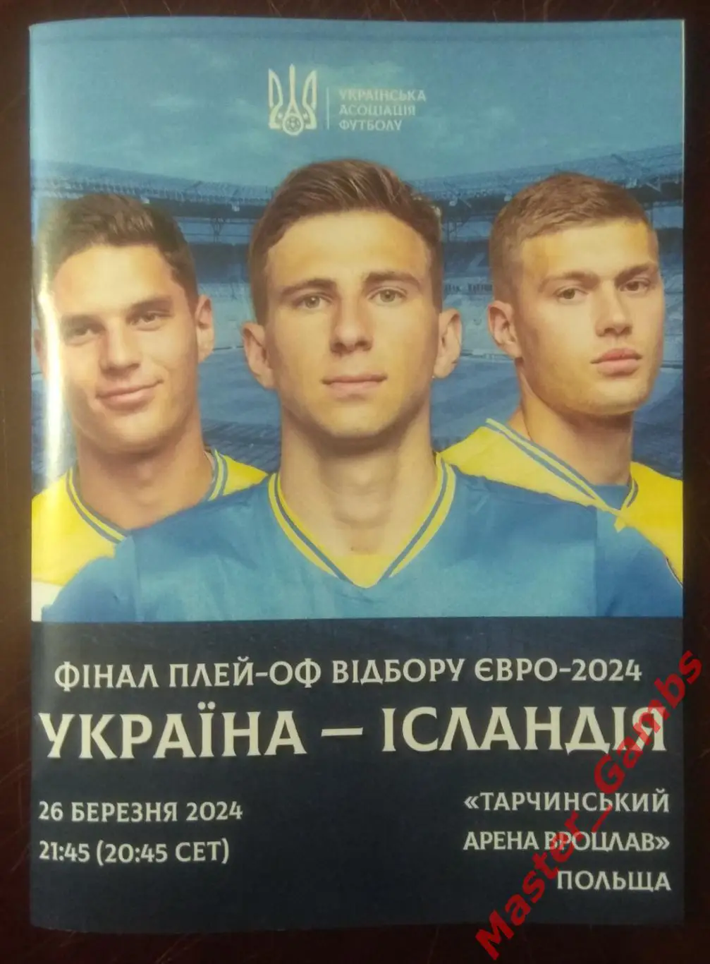 Украина - Исландия 2024