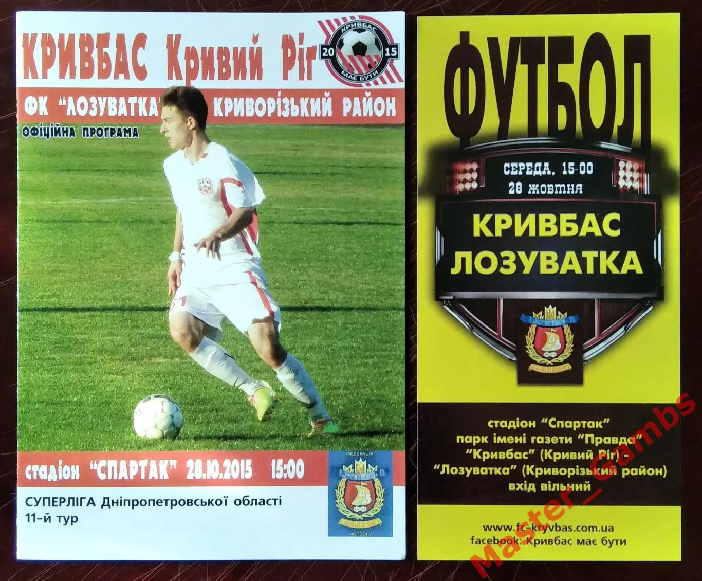 Кривбасс Кривой Рог - ФК Лозоватка 2015 #1