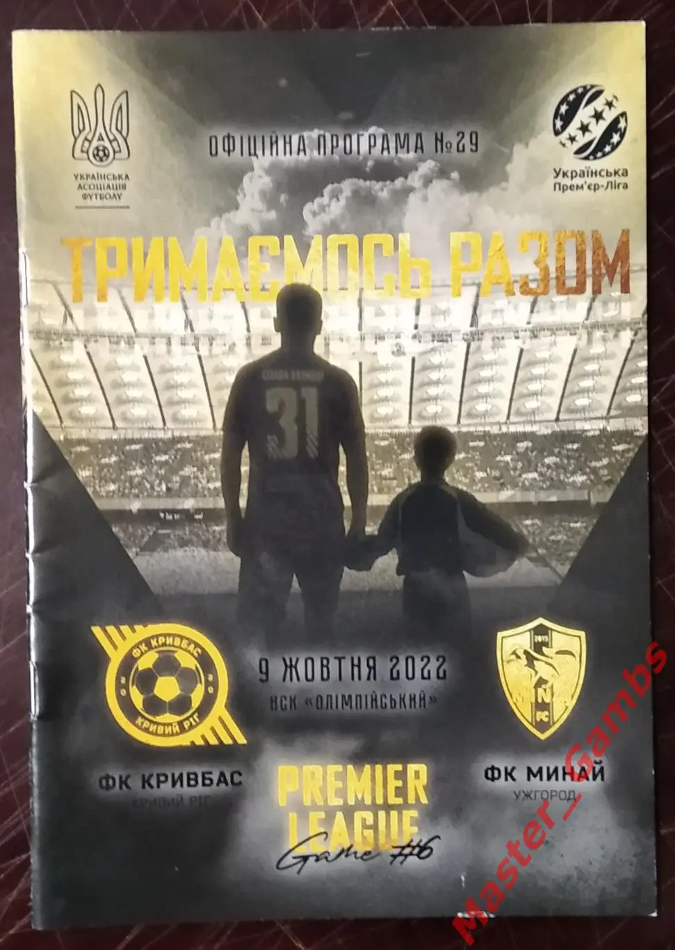 Кривбасс Кривой Рог - ФК Минай Ужгород 2022/2023