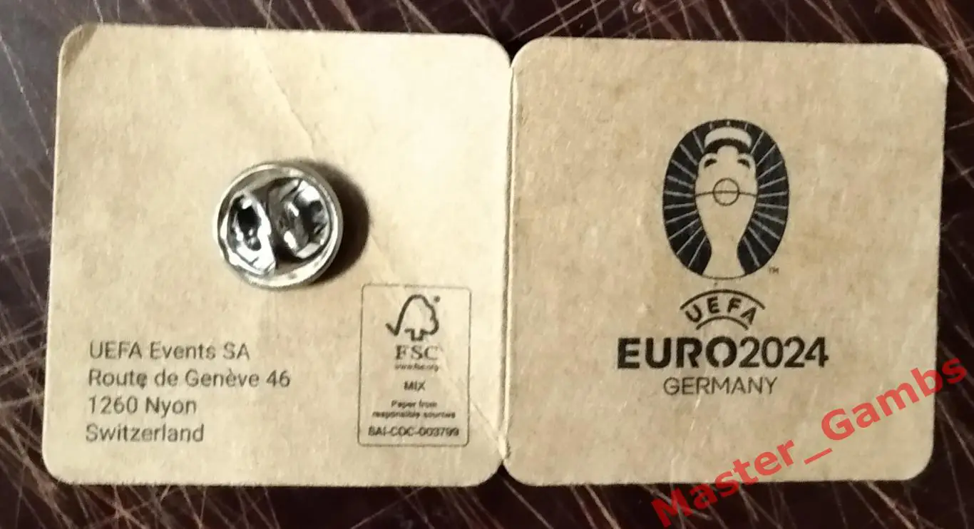 Знак Евро 2024 Германия (официальный) 2