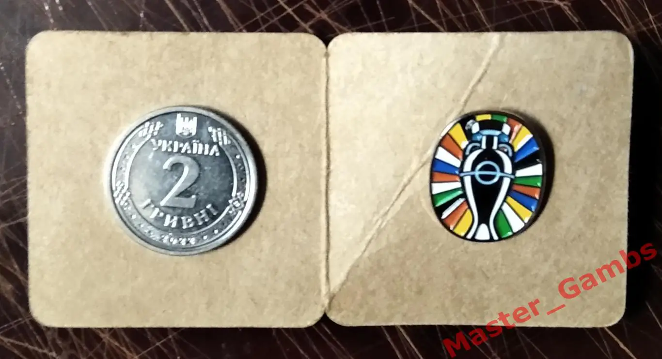 Знак Евро 2024 Германия (официальный) 1