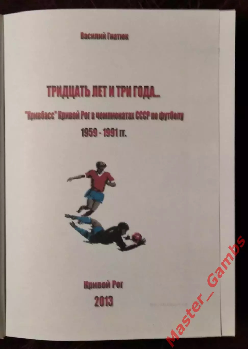 Гнатюк - Тридцать лет и три года (Кривой Рог) 2013 1