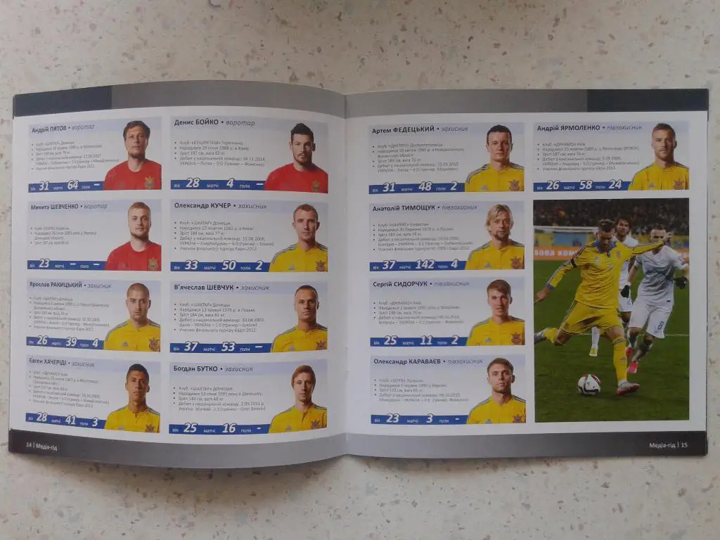 УЕФА ЕВРО 2016. Медиа гид от ФФУ (на укр. и анг. языках) 1