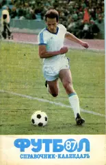 1987. Футбол. Календарь-справочник. Лужники.