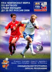 2006.08.17-09.03. Чемпионат мира среди женщин до 20 лет. Россия.
