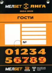2025/26 Сокол Саратов. Гостевая карта.