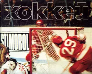 1979. Фотоальбом Хоккей. 1979. Физкультура и спорт (суперобложка подклеена)