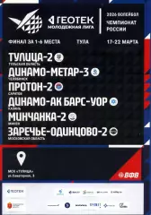 2026.03.17-22. Волейбол. Молодежная лига. Финал за 1 - 6 места.