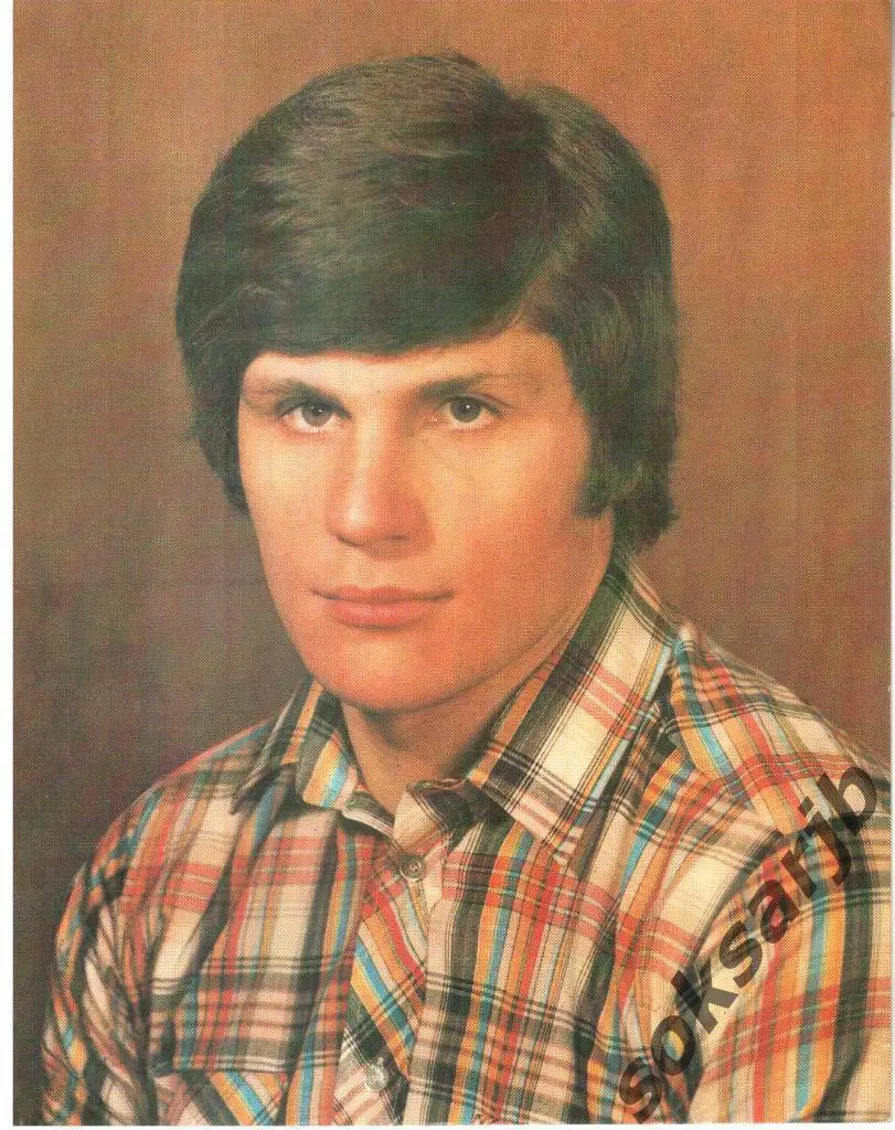 1984. Открытка Сергей Макаров - нападающий ЦСКА и сб.СССР.