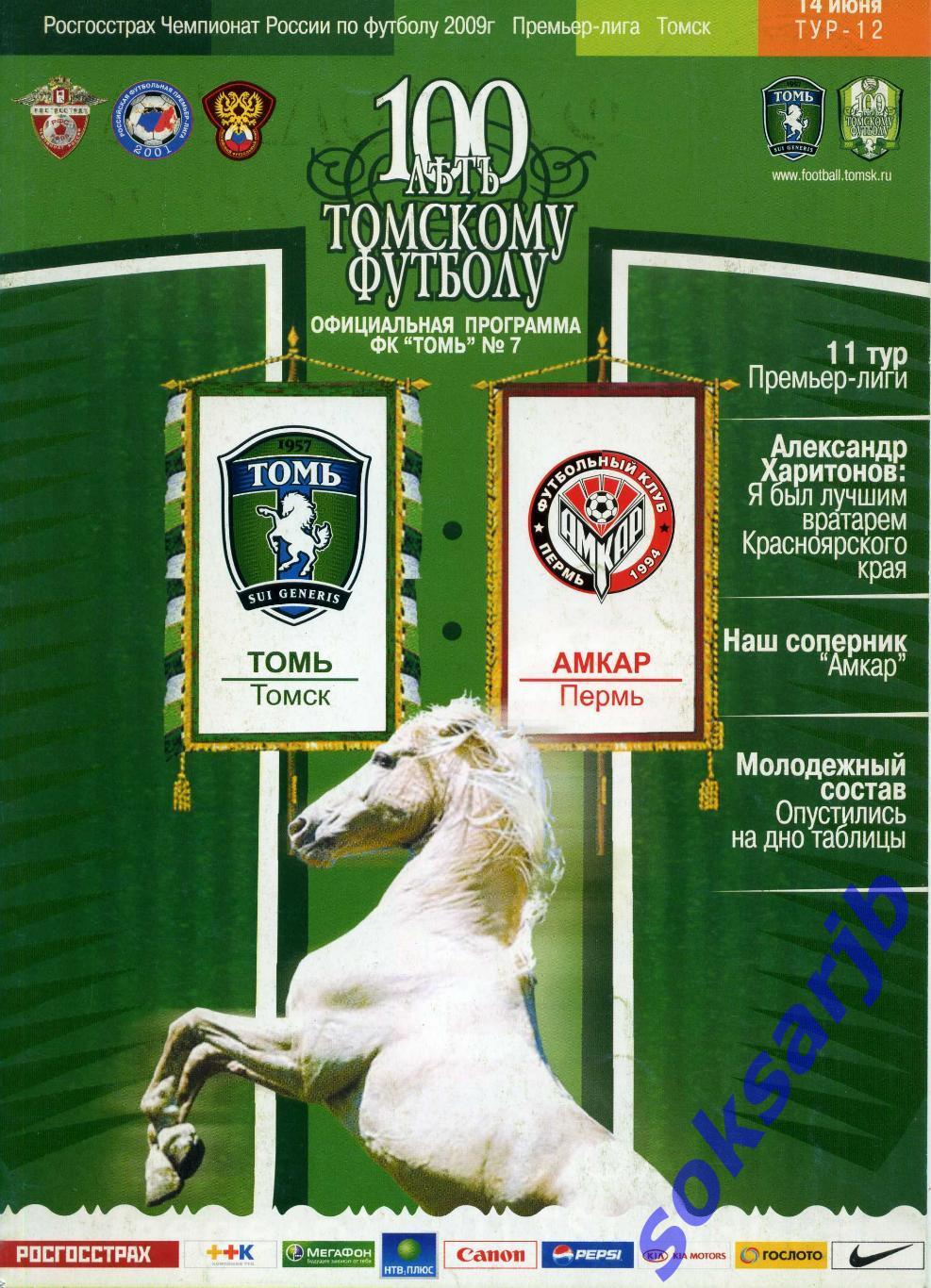 2009.06.14. Томь Томск - Амкар Пермь.