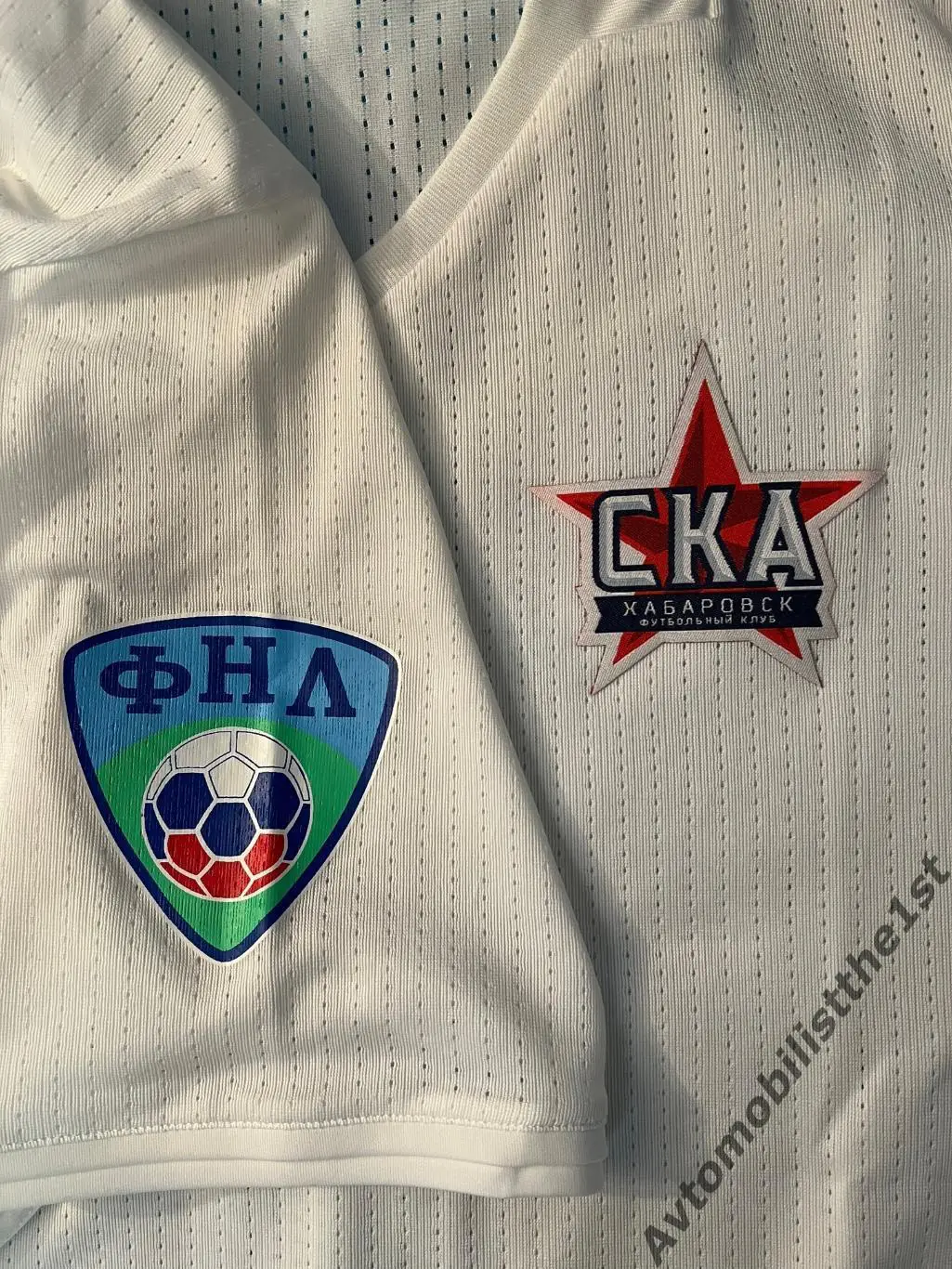 Игровая футболка СКА-Хабаровск сезон 2016/2017 белая 4