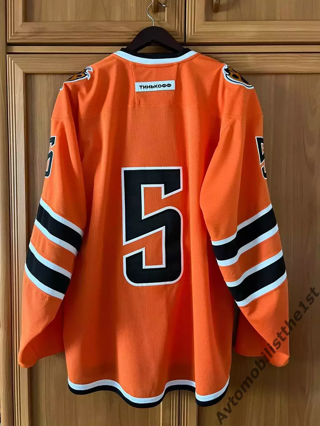 Хоккейный свитер джерси форма МХК Амурские Тигры Хабаровск 1