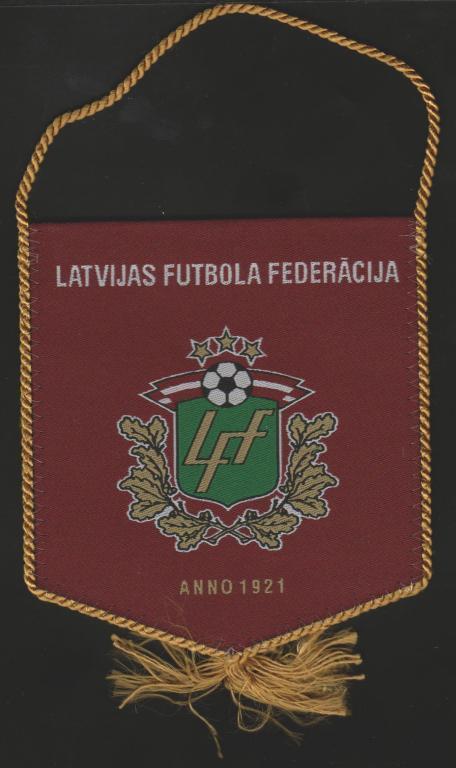 Вымпел Латвия Федерация Футбола
