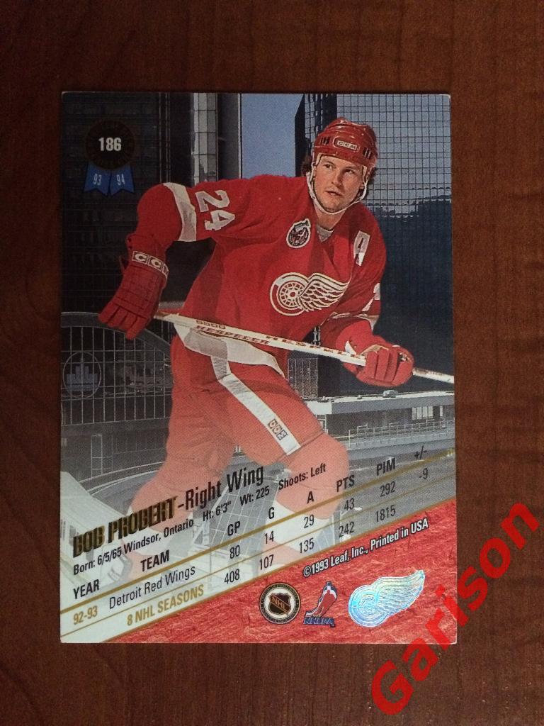 Карточка Bob Probert 1