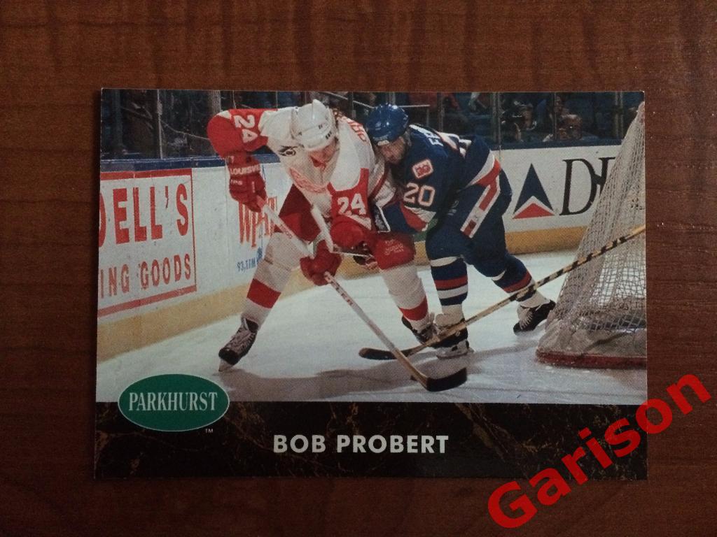 Карточка Bob Probert