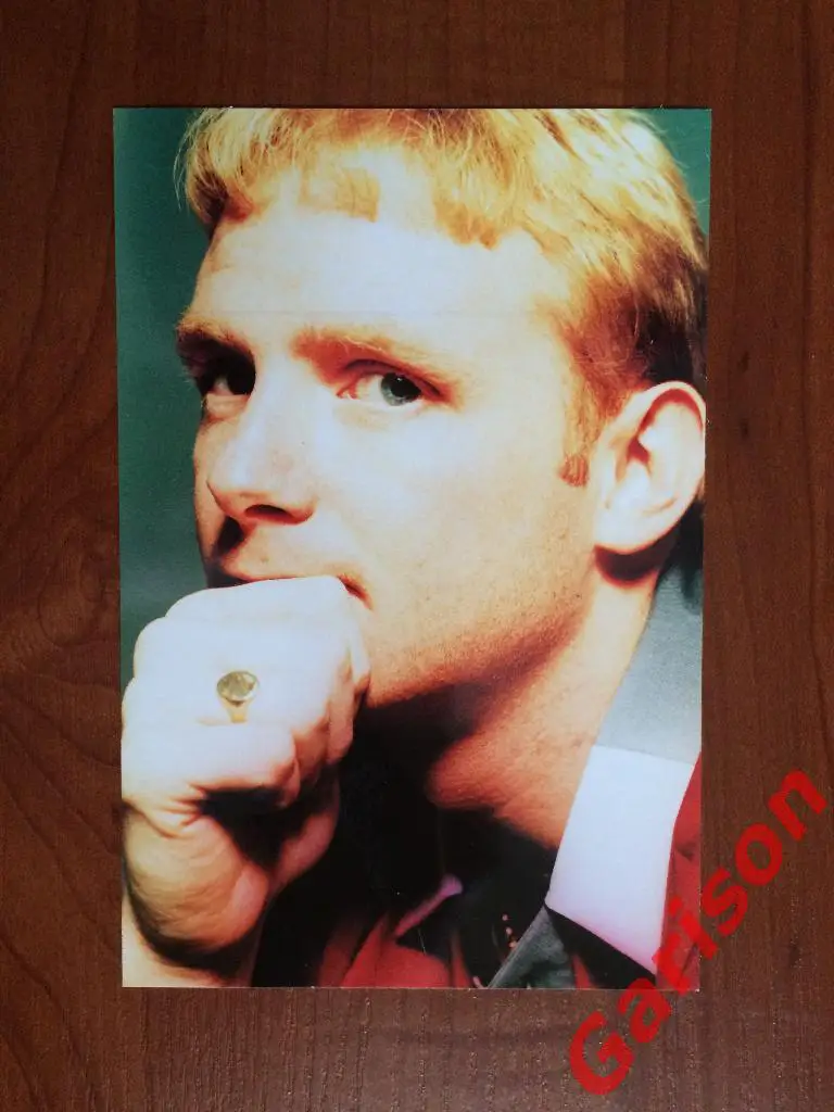 Открытка серия история Манчестер Юнайтед 1908 - 1998 года размер 10*15