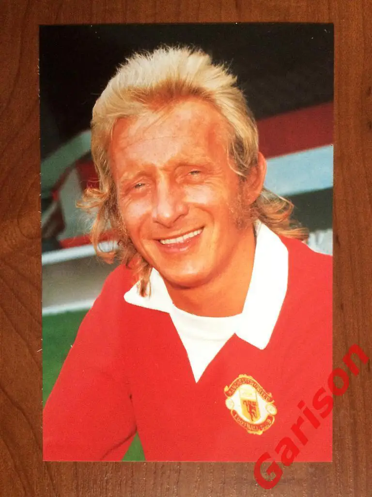 Открытка серия история Манчестер Юнайтед 1908 - 1998 года размер 10*15