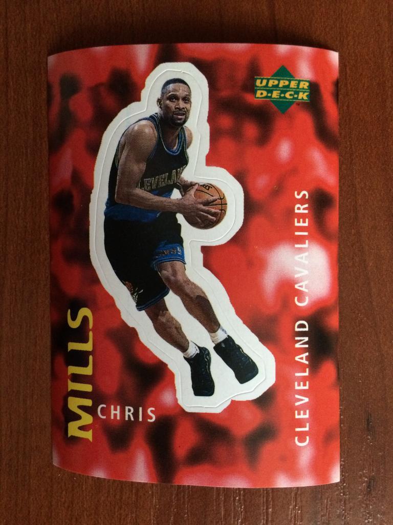 Наклейка Upper Deck НБА 1997-1998 Chris Mills № 219