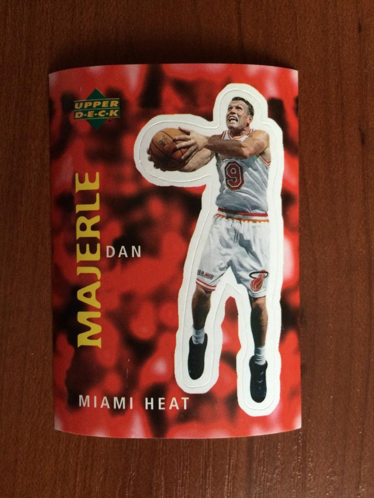 Наклейка Upper Deck НБА 1997-1998 Dan Majerle № 246