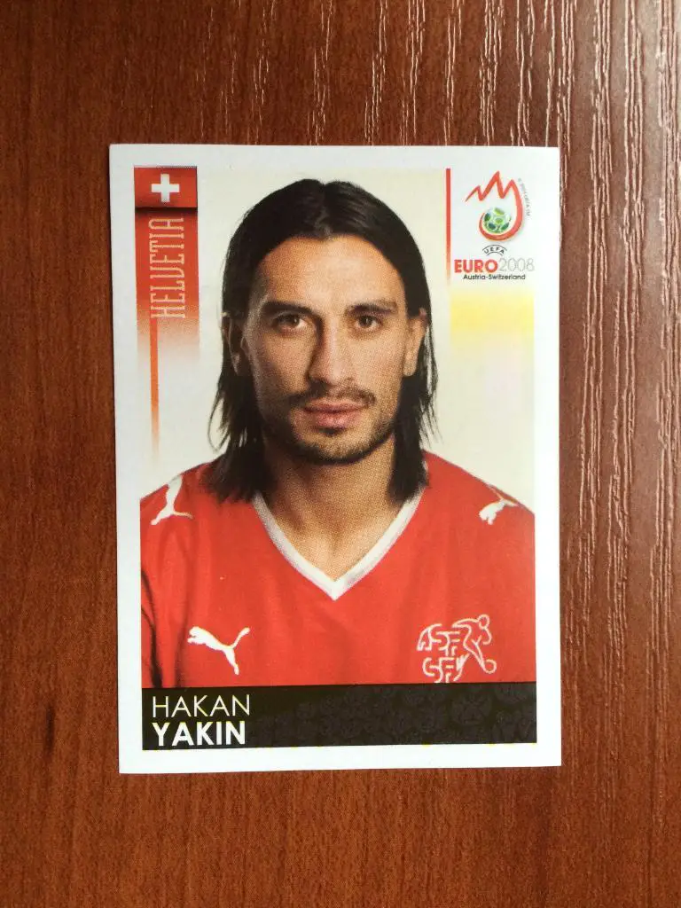 PANINI Чемпионат Европы 2008 Hakan Yakin Helvetia № 64