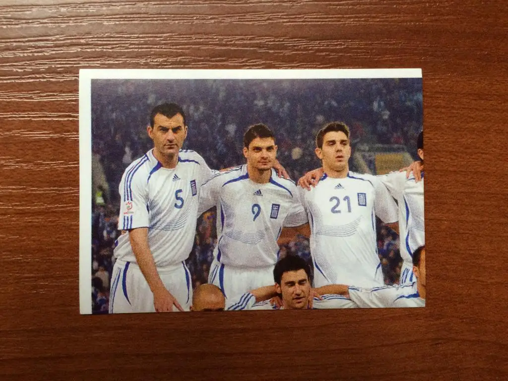 PANINI Чемпионат Европы 2008 Team Photo (puzzle 1) Греция № 359