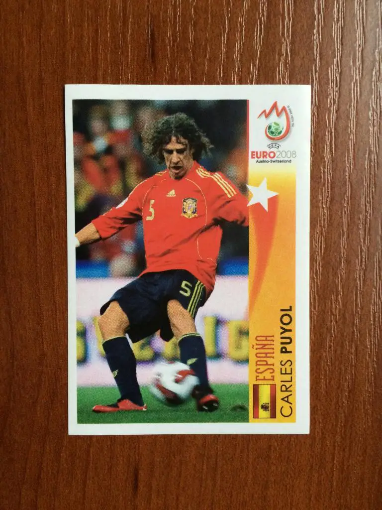 PANINI Чемпионат Европы 2008 Carles Puyol - Espana № 476
