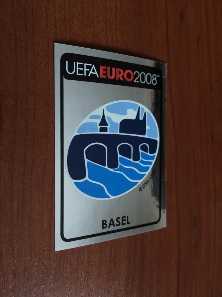 PANINI Чемпионат Европы 2008 Basel Venues and Stadiums № 10
