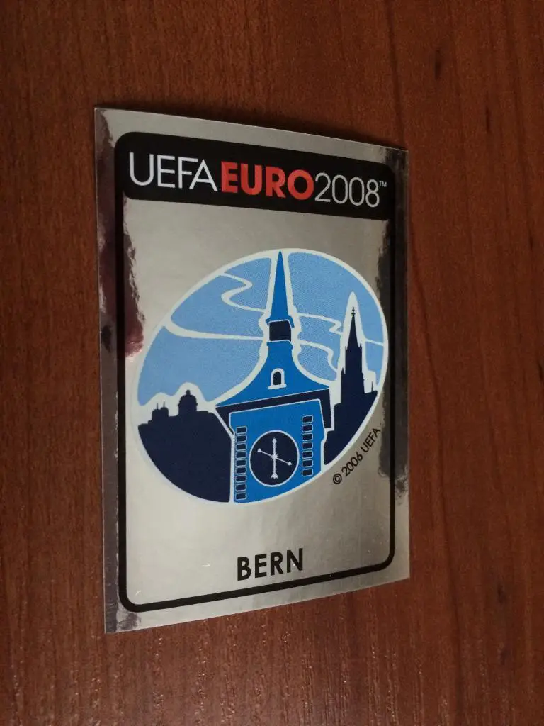 PANINI Чемпионат Европы 2008 Bern Venues and Stadiums № 11