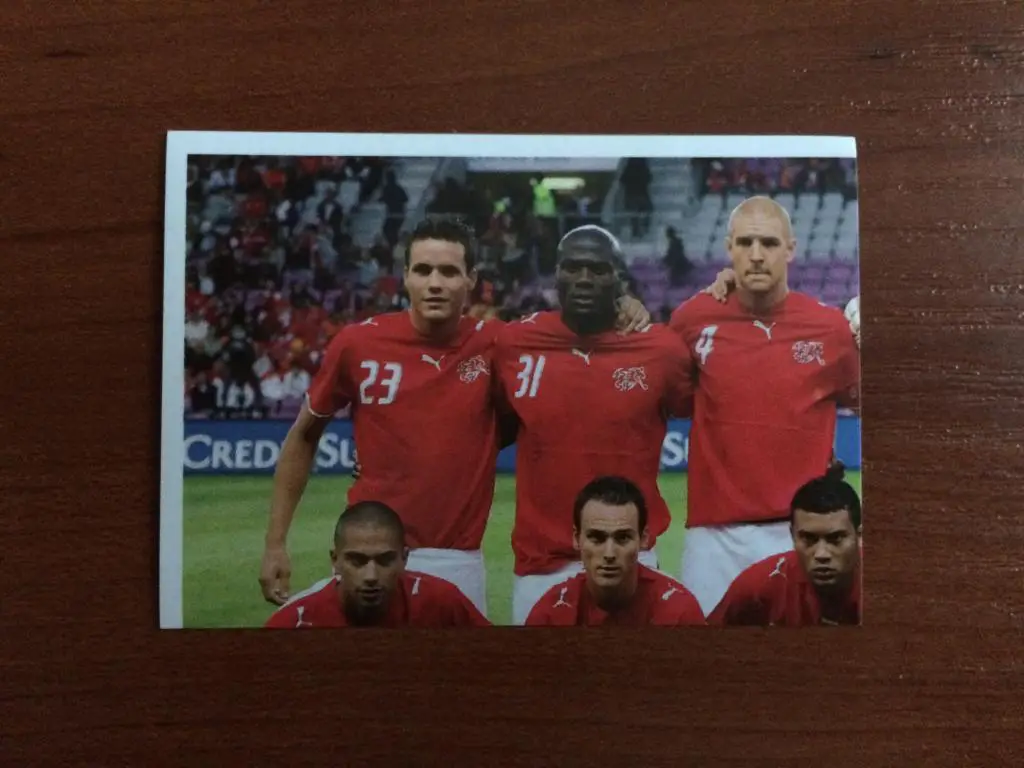 PANINI Чемпионат Европы 2008 Team Photo (puzzle 1) Helvetia № 47